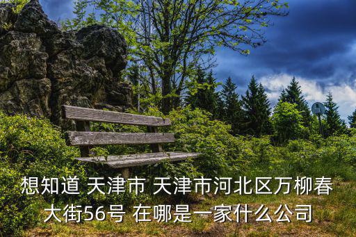 天津市卓之云，想知道 天津市 天津市河北區萬柳春大街56號 在哪是一家什么公司