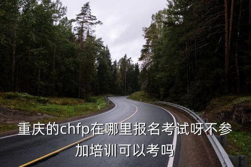 重慶的chfp在哪里報名考試呀不參加培訓可以考嗎