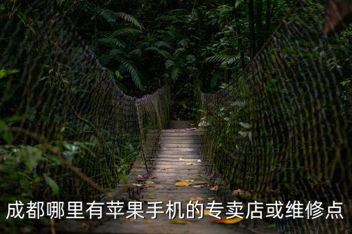 成都哪里有蘋(píng)果手機(jī)的專(zhuān)賣(mài)店或維修點(diǎn)