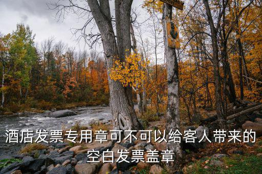 酒店發(fā)票專用章可不可以給客人帶來(lái)的空白發(fā)票蓋章