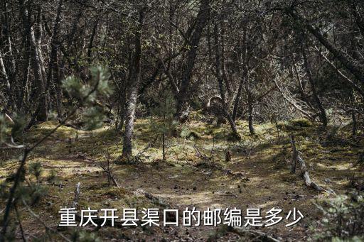 重慶市開縣中和郵政編碼是多少，中和鎮在哪