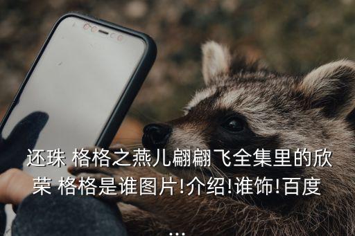  還珠 格格之燕兒翩翩飛全集里的欣榮 格格是誰圖片!介紹!誰飾!百度...