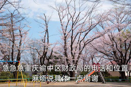 急急急重慶渝中區(qū)財政局的電話和位置麻煩說具體一點謝謝