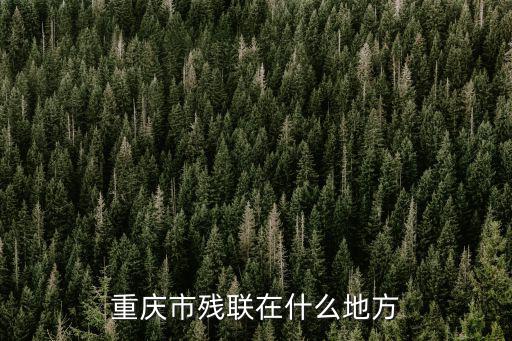 重慶市殘聯在什么地方