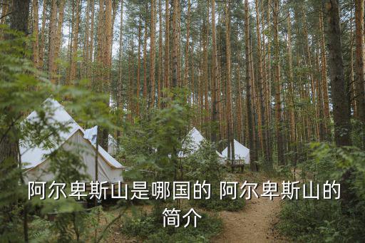  阿爾卑斯山是哪國的 阿爾卑斯山的簡介