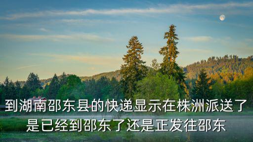 湖南邵東出現陽性，湖南邵東是哪個市