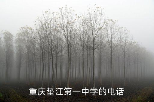 重慶墊江第一中學(xué)的電話