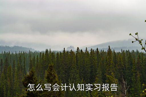 認(rèn)知實習(xí)報告，認(rèn)知實習(xí)報告咋寫
