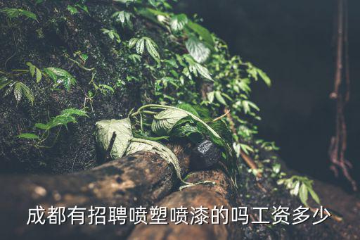 成都有招聘噴塑噴漆的嗎工資多少