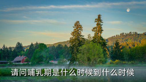 請問哺乳期是什么時(shí)候到什么時(shí)候