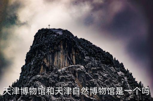 天津博物館和天津自然博物館是一個嗎