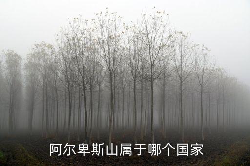  阿爾卑斯山屬于哪個國家