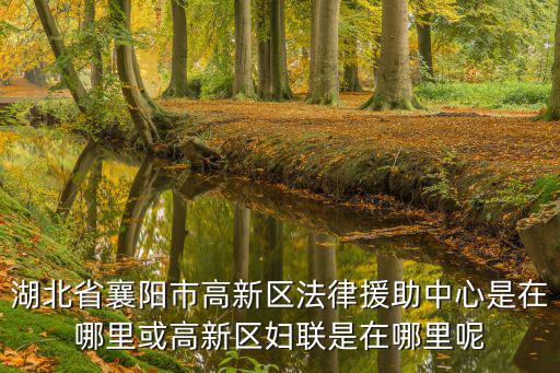 湖北省襄陽市高新區(qū)法律援助中心是在哪里或高新區(qū)婦聯(lián)是在哪里呢