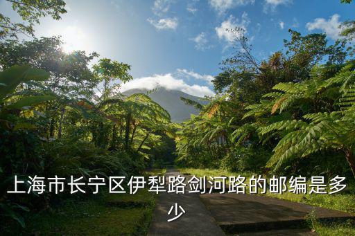 上海市長寧區(qū)伊犁路劍河路的郵編是多少