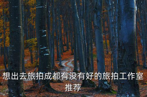 想出去旅拍成都有沒有好的旅拍工作室推薦
