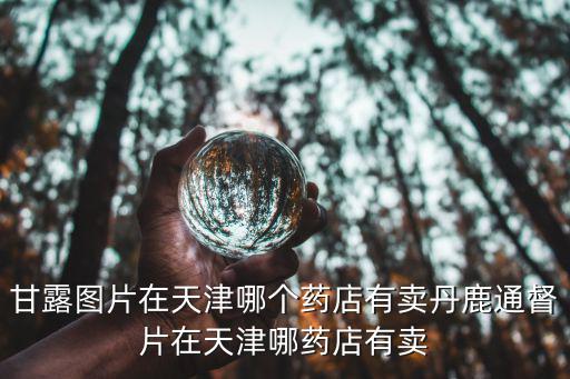 天津市甘露門診，甘露圖片在天津哪個藥店有賣丹鹿通督片在天津哪藥店有賣
