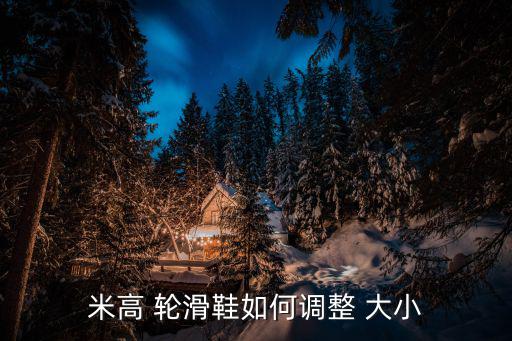 輪滑鞋怎么調大小,滑冰鞋怎么調大小?按下按鈕調整鞋子檔位