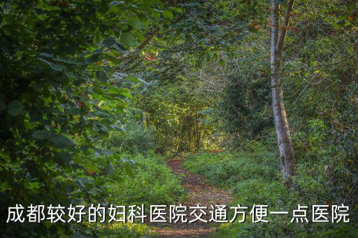 成都較好的婦科醫院交通方便一點醫院