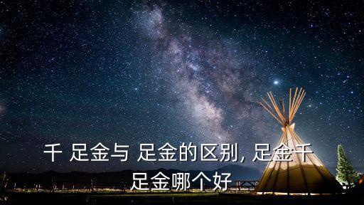 千 足金與 足金的區(qū)別, 足金千 足金哪個好