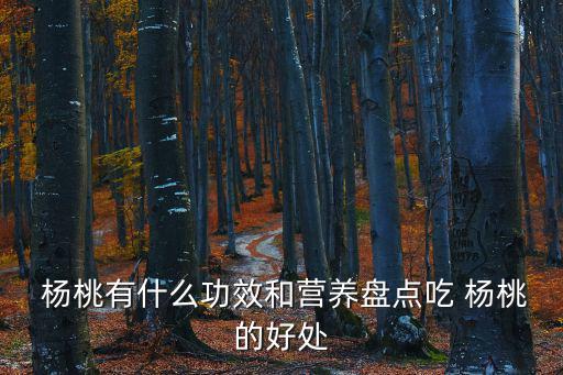  楊桃有什么功效和營(yíng)養(yǎng)盤點(diǎn)吃 楊桃的好處