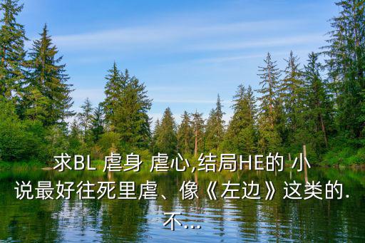 求BL 虐身 虐心,結(jié)局HE的 小說(shuō)最好往死里虐、像《左邊》這類(lèi)的.不...
