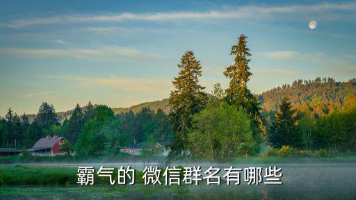 微信群名字霸氣,設(shè)計(jì)好的社群名字可彰顯個(gè)性吸引更多人加入