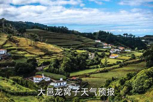 大邑龍窩子天氣預報