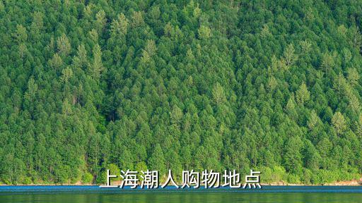 上海潮人購物地點