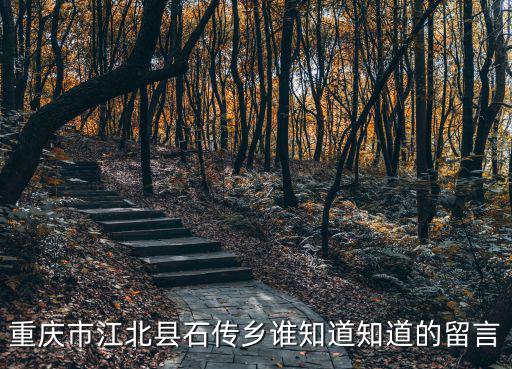 重慶市江北縣石傳鄉(xiāng)誰知道知道的留言