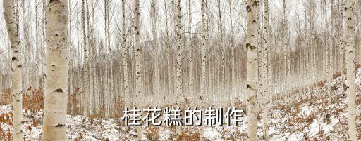桂花涼糕,桂花蜂蜜蛋糕加熱時(shí)要攪拌注意糊鍋