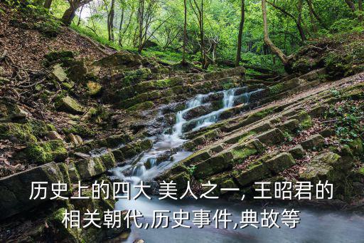 歷史上的四大 美人之一, 王昭君的相關(guān)朝代,歷史事件,典故等