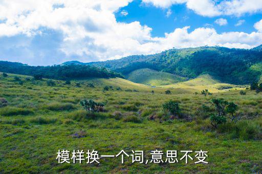 模樣的意思,模具一詞應讀作mu,模樣)不同含義