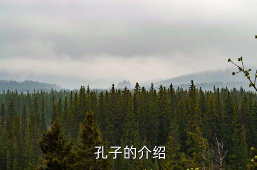  孔子的介紹