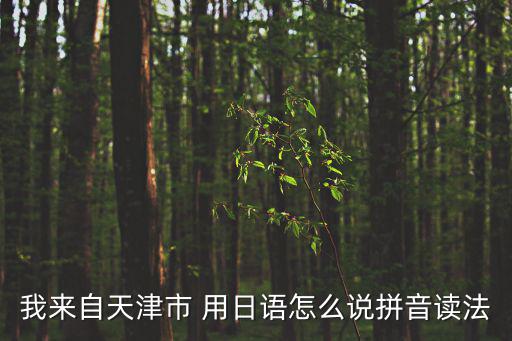 我來自天津市 用日語怎么說拼音讀法