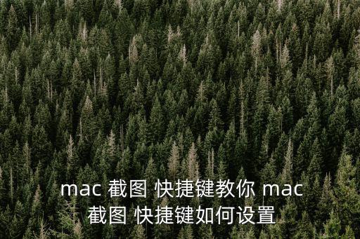  mac 截圖 快捷鍵教你 mac 截圖 快捷鍵如何設置
