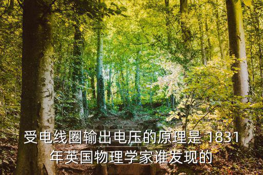 受電線圈輸出電壓的原理是 1831年英國物理學(xué)家誰發(fā)現(xiàn)的