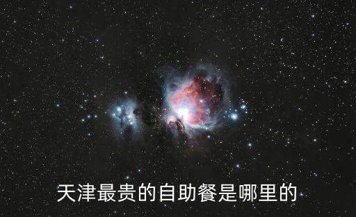天津最貴的自助餐是哪里的