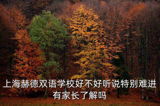 上海赫賢學校怎么樣啊知乎，有人讀過國際學校嗎上海哪家好談談感覺如何