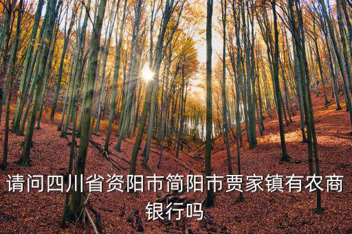 成都市簡陽市有沒有農商銀行，簡陽有成都銀行嗎