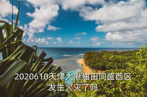 2020610天津大港油田同盛西區(qū)發(fā)生火災(zāi)了嗎