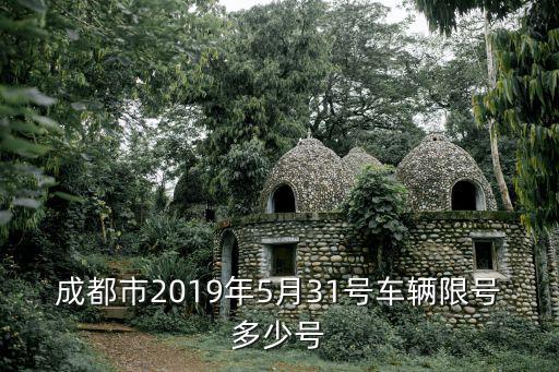成都市2019年5月31號車輛限號多少號