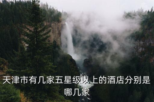 天津市有幾家五星級(jí)以上的酒店分別是哪幾家