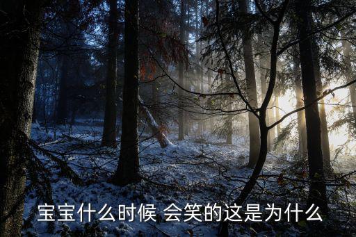 寶寶什么時候會笑,寶寶的第一次微笑是媽媽最難忘的時刻之一
