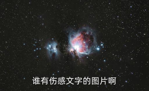 誰有傷感文字的圖片啊