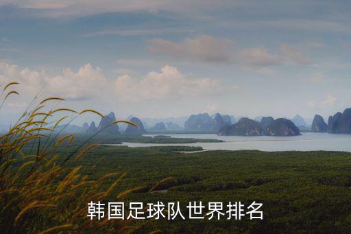 韓國足球隊世界排名