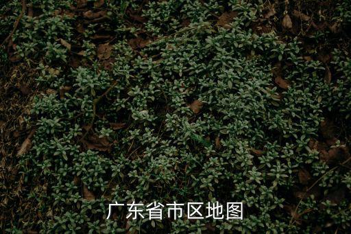廣東省市區地圖