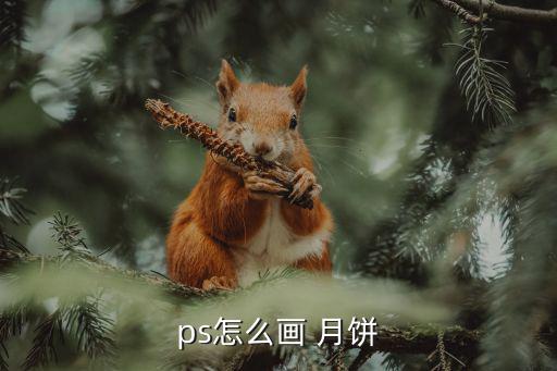 ps怎么畫 月餅
