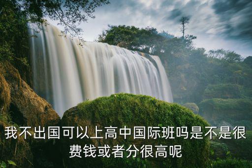 我不出國可以上高中國際班嗎是不是很費(fèi)錢或者分很高呢