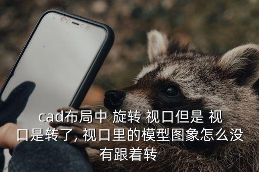 cad視口旋轉(zhuǎn),視口轉(zhuǎn)動不是旋轉(zhuǎn)而是換一種觀看方式