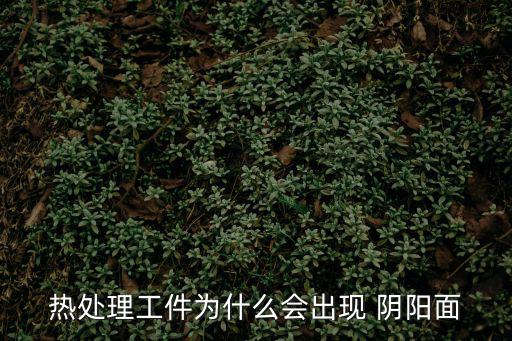 熱處理工件為什么會出現(xiàn) 陰陽面